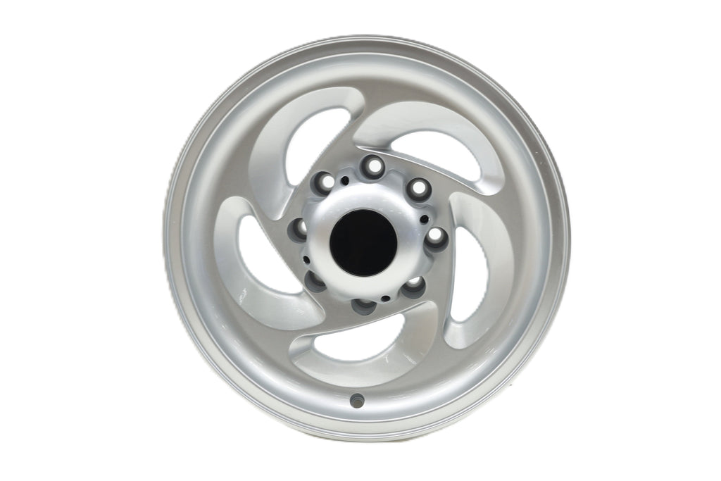 Thunderbolt - 17"x8" 8x6.5" Silver Forged Wheel & Cap