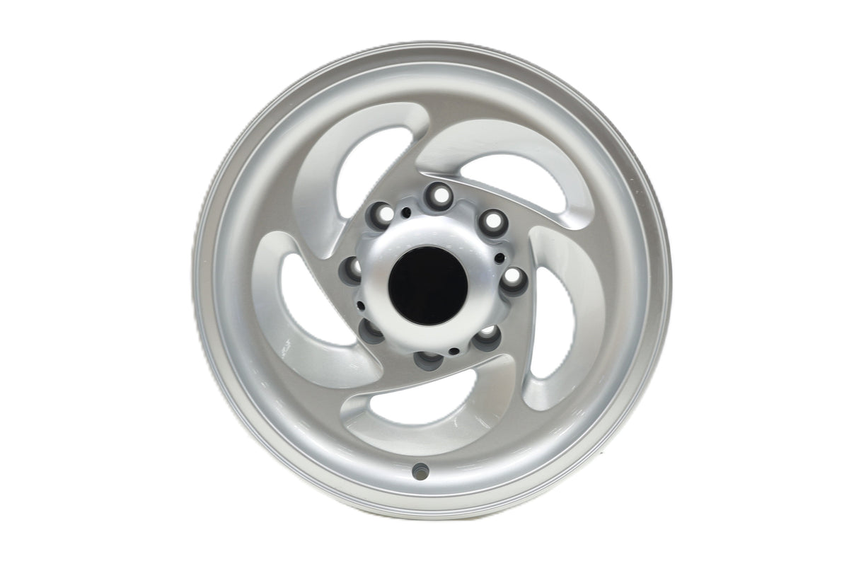 Thunderbolt - 17"x8" 8x6.5" Silver Forged Wheel & Cap