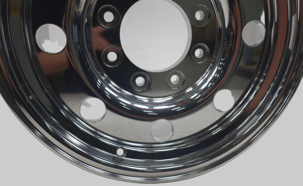 17"x9" 8-Hole Polished Wheel 8x170 TF-008-SD