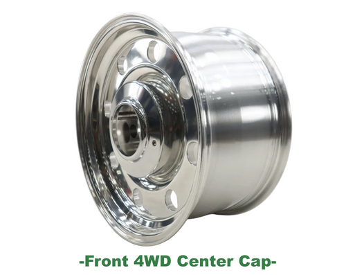 17"x9" 8-Hole Polished Wheel & Center Cap 8x6.5" TF-008-OBS