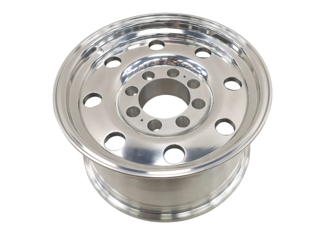 17"x9" 8-Hole Polished Wheel & Center Cap 8x6.5" TF-008-OBS